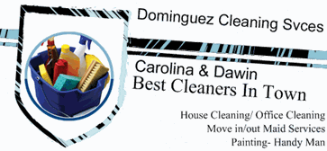 Dominguez Cleaning Services, Inc business card